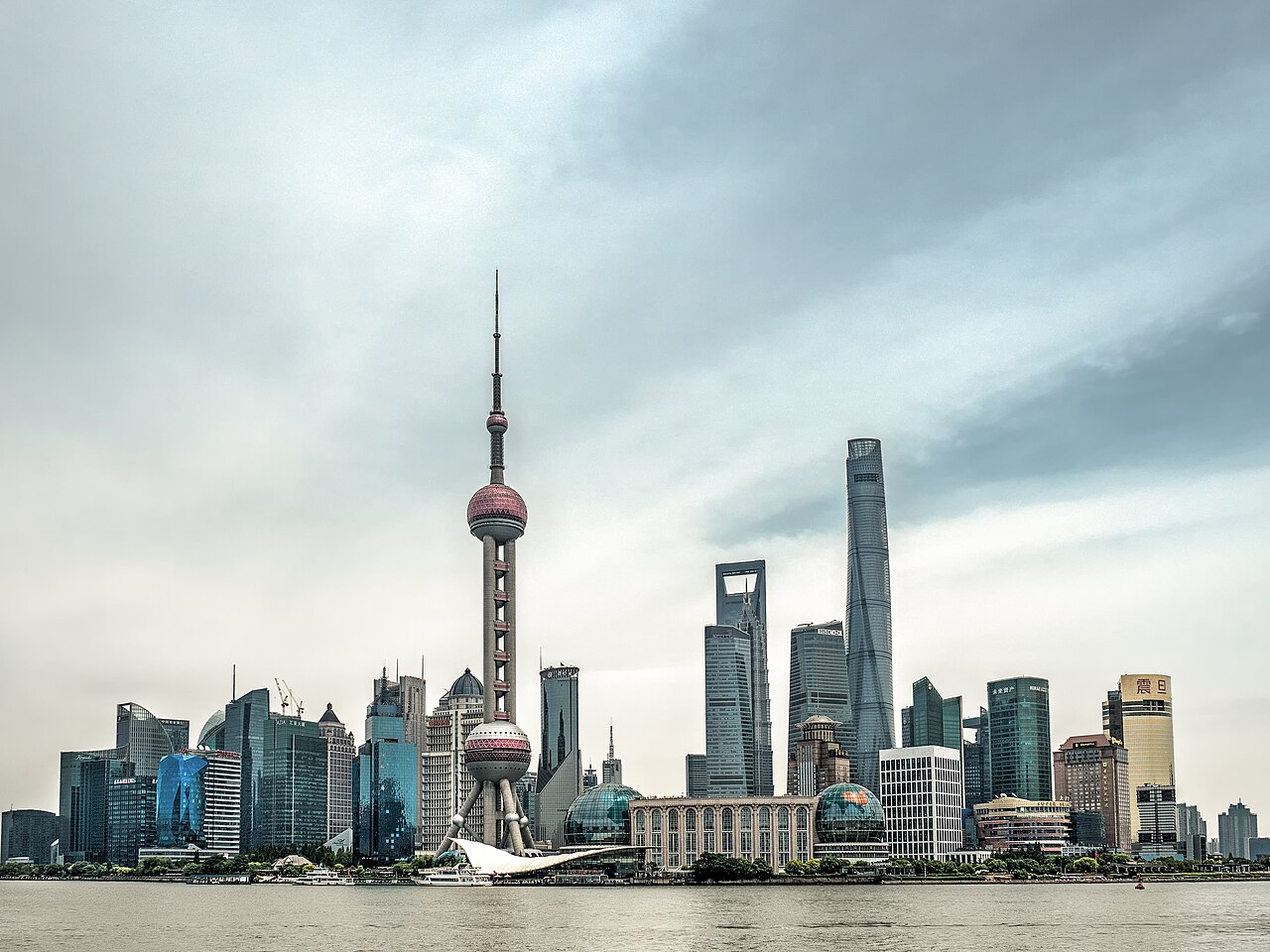 Shanghai Pudong skyline